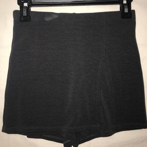 Blue Blush Comfy Gray Skort